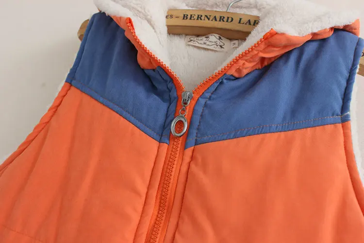 2014 new fall and winter hooded cotton vest with Japanese models hit the color sherpa cotton vest for women factory direct
