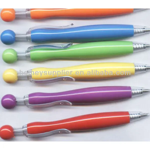 Sweet candy color gourd plastic ballpoint pen for sales promotion