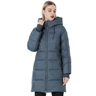 MIEGOFCE Hooded Black Winter Jacket Women Loose Plus Size Casual Long Padded Parka Mujer Thick Warm Jacket Women 2019