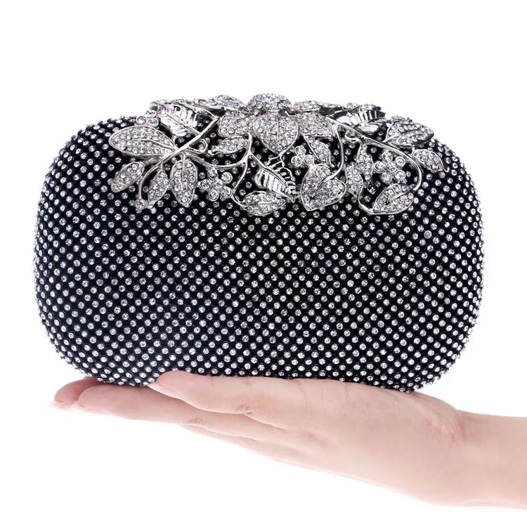 Trendy Fancy Clutches Luxurious Hot Beg For Women Rhinestone Evening Clutch Bags