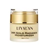 Natural Skincare Cosmetics 24K Gold Foil Anti Aging Moisturizer Cream Packed with Age Defying Retinol, Vitamin C, Amino Acids