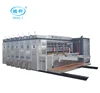 HUALI small corrugated paperboard automatic flexo printing slotting die cutting box making machine for taiwan