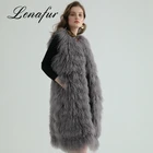Cheap Price Wool Keep Warm Long Mongolian Lamb Fur Vest
