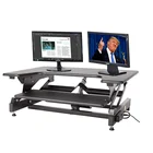 STARSDOVE Portable cheap Folding adjustable large laptop office computer standing sit stand desk for sale