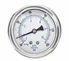 HF Stainless Steel Oil Filled Manometer Hydraulic 30"inHg-0-150psi -1-0-10bar Water Gas Pressure Gauge