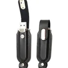 Bulk Leather USB Flash drives with custom Logo 2GB 4GB 8GB