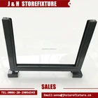 Powder coated heavy duty U shape hang rail tubing metal A3 sign holder for stand/rack