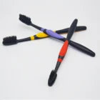 Hot Selling Natural Biodegradable Eco Friendly Bamboo Charcoal Toothbrush