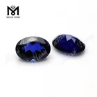 Blue Sapphire Sapphire Corundum Manufacturers Factory Wholesale Price Synthetic Corundum Oval Cut Blue Sapphire