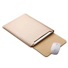 Soyan high quality 15 inch waterproof leather laptop case notebook sleeve for apple macbook pro i5