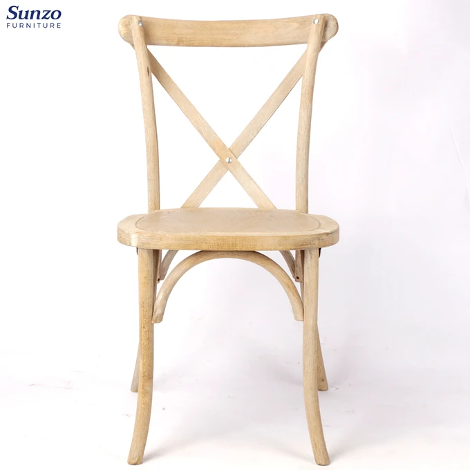 Cross back chair  