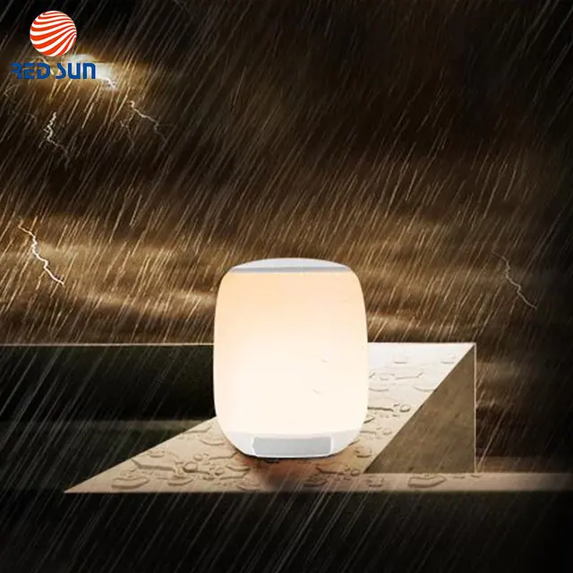 Portable waterproof LED high-power speaker light sensor reading wireless lamp