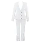 Europe and the United States trend fashion female autumn and winter new jacket split nine pants two suit