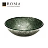 Boma wholesale round green glass wash basin online