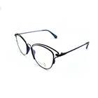 Seer 2019 new design hollow out Stainless Steel brow eye glasses frame