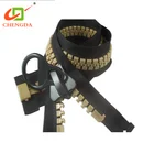 CHENGDA March Expo Industrial 10# 15# Oversize Giant Size Tents Plastic Teeth Tape Zip Zipper