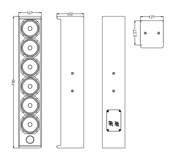 6x4 Inch column speaker.jpg