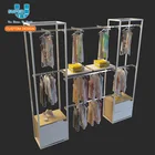 Factory Direct Sale Manufacturer Fashion Kids Shop Furniture Dress Display Child Clothes Display Stand