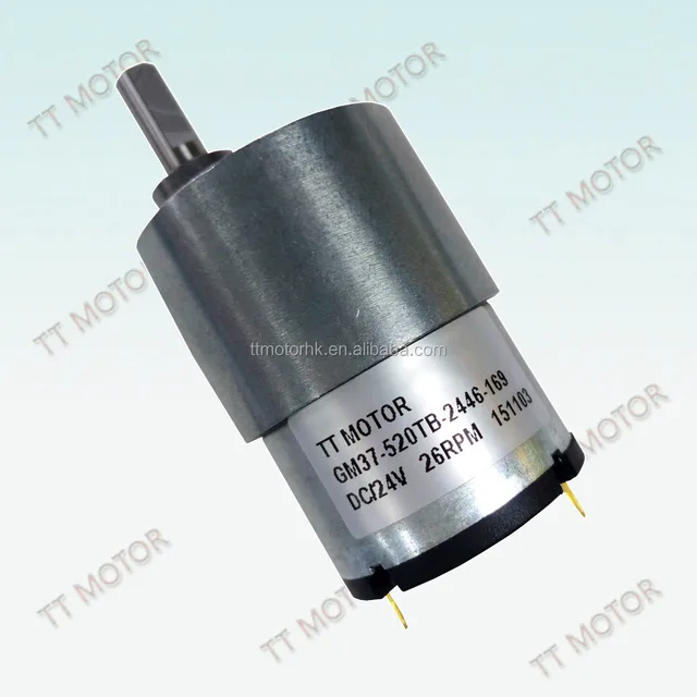 12v dc gear motor 20rpm 37mm for auto toilet cover