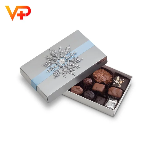 chocolate handmade wedding favor case box wholesale paper gift