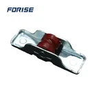 India Market Sash single Sliding Wiindow Roller Zinc Upvc sliding window and door removable nylon wheels FPL017