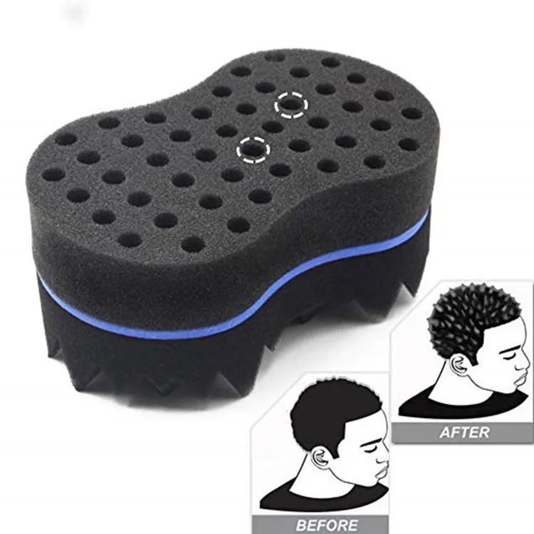 Hot Sale Magic Hair Twist Sponge Curl Brush For Natural Afro
