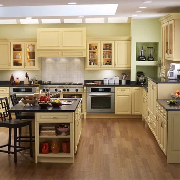 Thailand American Oak Wood Kitchen Cabinets In Shaker Designs