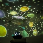 Magic Universe Projection Lamp 3D Starry Sky Star Rotating LED Projector Night Light for baby