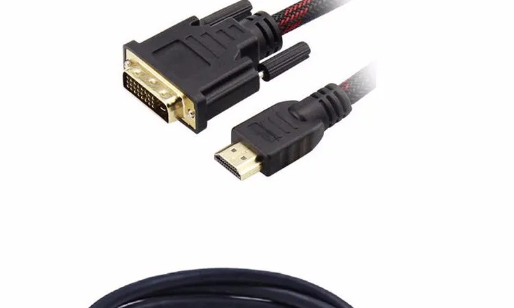 DVI to HDMI 2.0v Male Audio Video Cord Cable scart to hdmi cable HDMI to DVI Male Cable Connector Adapter - ANKUX.COM