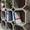 Cement Office Book shelf mold silicone Concrete desk craft Silicone molds