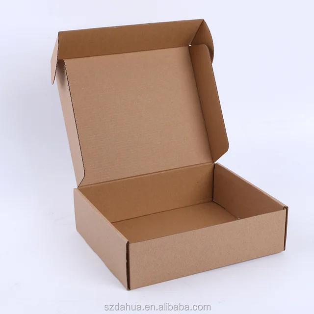 price corrugated carton box packaging box/foldable kraft paper