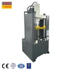 Four Pillars Double Cylinders 100 Ton Hydraulic Press Stainless Steel Kettle Coffee Pot Deep Drawing Machine