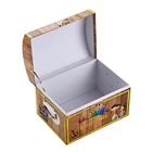 Luxury Large Storage Kids Toy Treasure Chest Packaging Custom Paper Cardboard Suitcase Gift Box