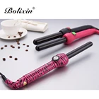 Professional ceramic coated electric curler iron hair curling
