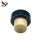 Plastic cap synthetic cork custom wine bottle stopper blank