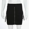 R30078S wholesale cheap price zipper wrap women's short skirts