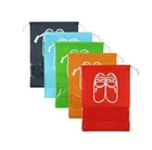 Low price logo printed sport drawstring bag shoe drawstring bag