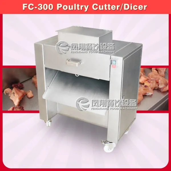 FC-300 Chicken cube cutter fish slicer