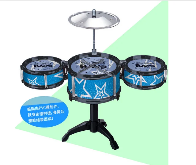 toy christmas gift kids jazz drum set musical instrument toy