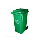 240L Outerdoor wheelie Plastic waste bin dustbin with lid and Wheels for Sale