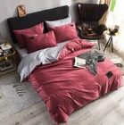 4pcs luxury bedsheet set 100% cotton quilt cover bedding set