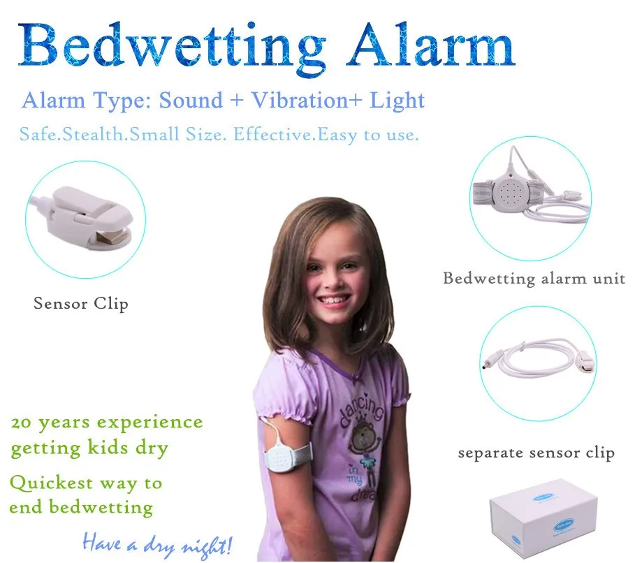 Hot Security Bedwetting Alarm Let You and Children Have a Good