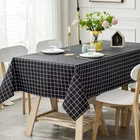 BUBM Dining Tabletop Decoration Protector Tablecloth PVC Table Cover