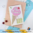 2017 Hot Sale Wholesale Hardcover Paper Quilling School Notebook Elegant Cute Cartoon Custom Note Books SH03