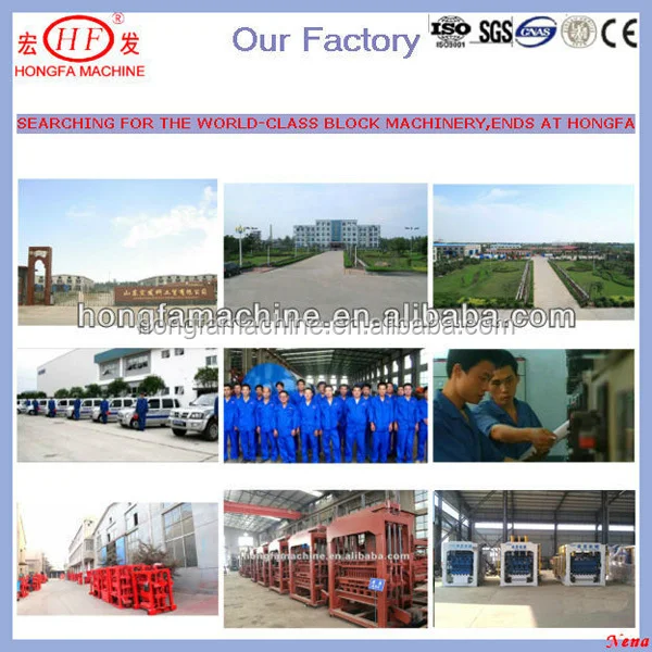 direct factory small manual QTJ4-40 block and brick making machine