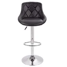 New Design PU Leather Bar Stool Height Adjustable Modern Chairs For Kitchen