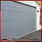 Remote control heat insulated automatic garage door