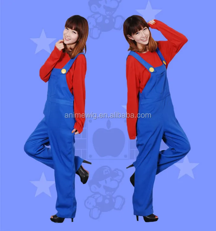 halloween unisex game super mario red green 2 color cartoon