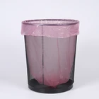 Hot selling custom color hdpe transparent garbage bag on roll