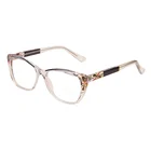 Fashion Personality Graffiti Pattern Transparent Reading Eye Glasses Lentes De Lectura